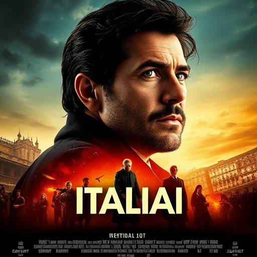 Locandina del nuovo film di un regista italiano.