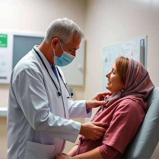 Un medico che visita un paziente in un ospedale italiano